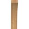 Ekena Millwork 3 1/2"W x 8"D x 16"H Thorton Smooth Knee Brace, Western Red Cedar BRC04X08X16THR00SWR - alternate 2